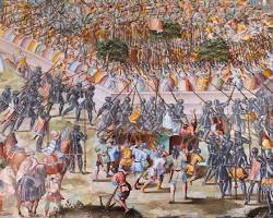 (Affresco di Tommaso Bernabei detto Paparello 1505-1559)