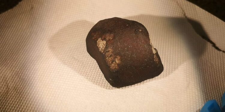 Caduta pochi mesi fa una meteorite a Scalea: ha 4,5 miliardi di anni