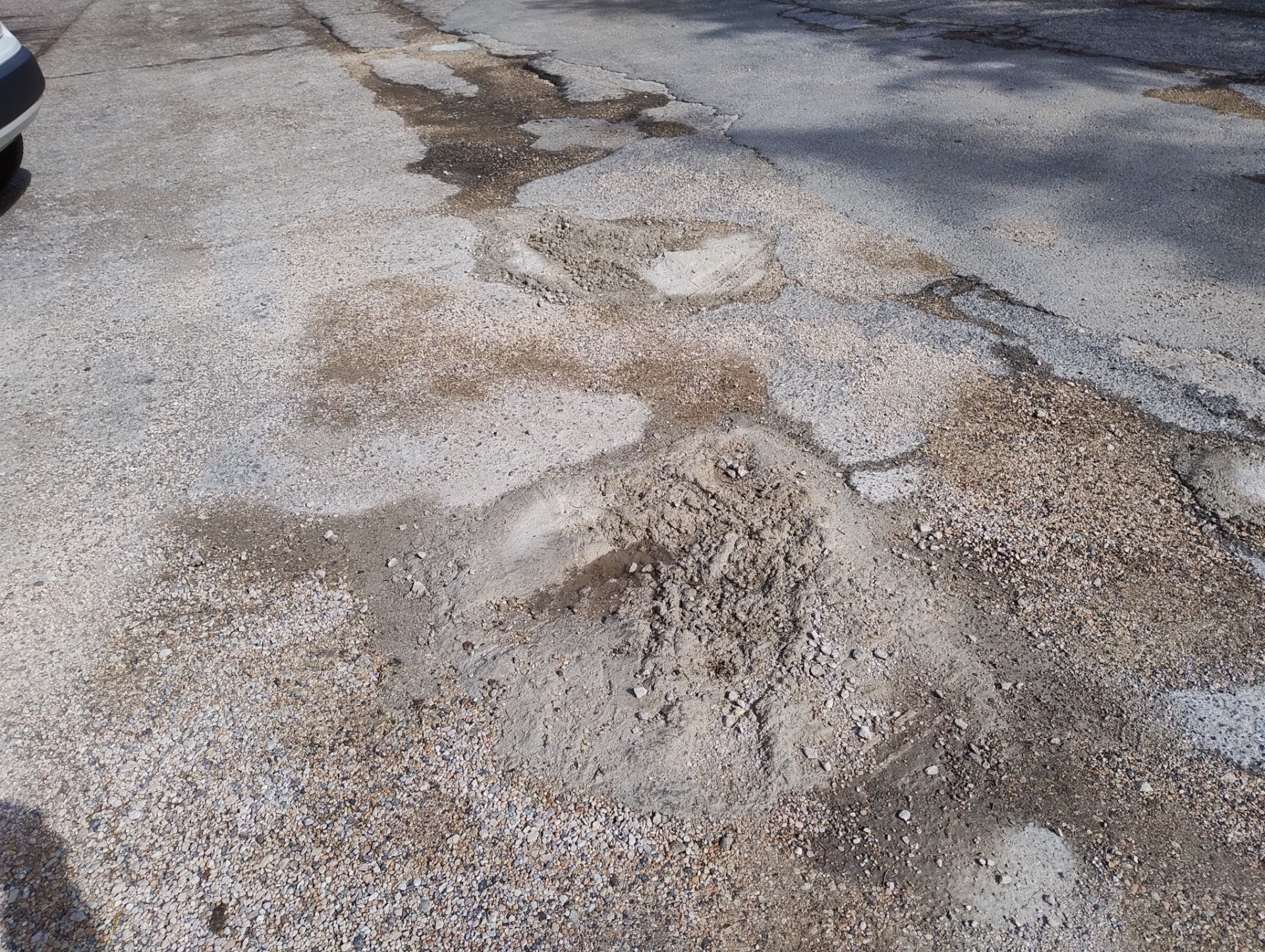 Una delle buche "Plebee" di Perugia.