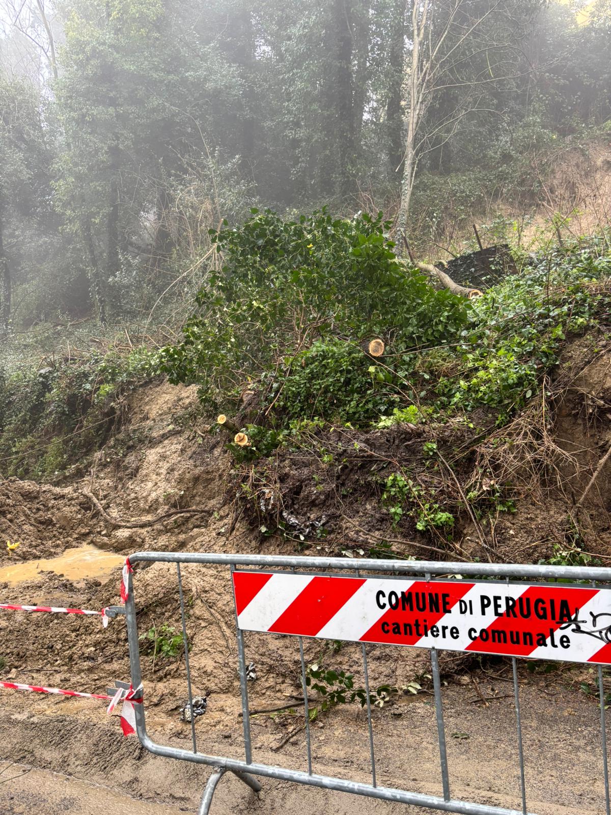 Frana di San Giuseppe - Perugia