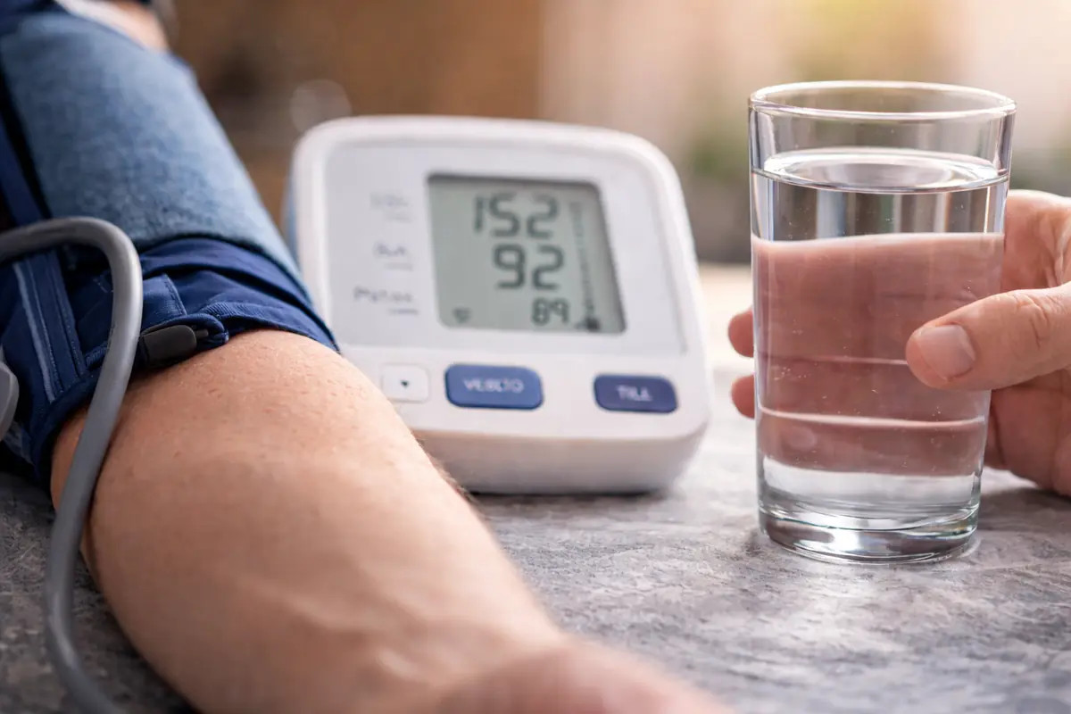 Ipertensione e acqua: quanto bere al giorno per tenere sempre sotto controllo la pressione